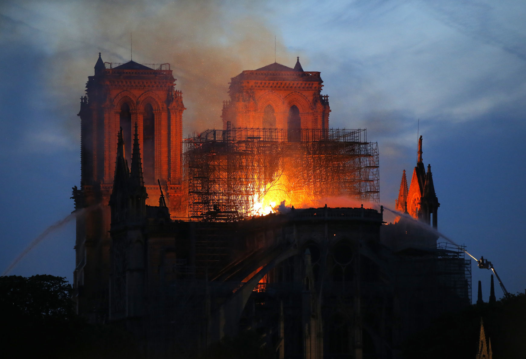 France Notre Dame Fire